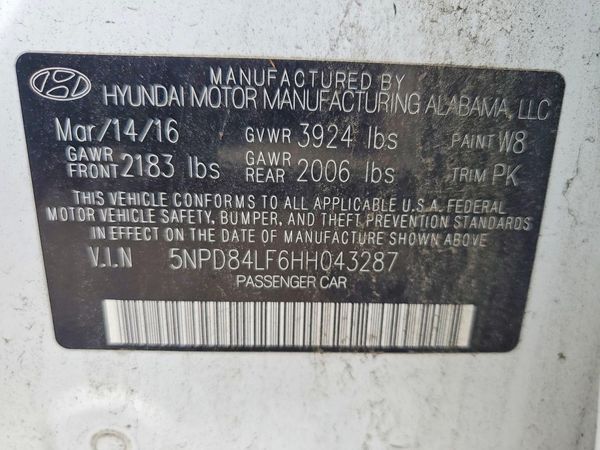 2017 HYUNDAI ELANTRA