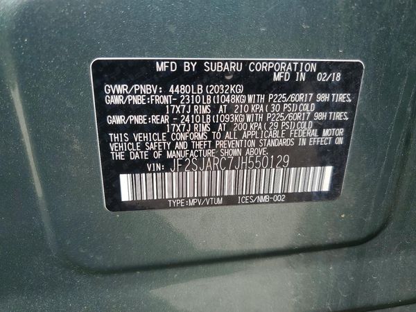 2018 SUBARU FORESTER Limited+ES+Navi(HK)+AP