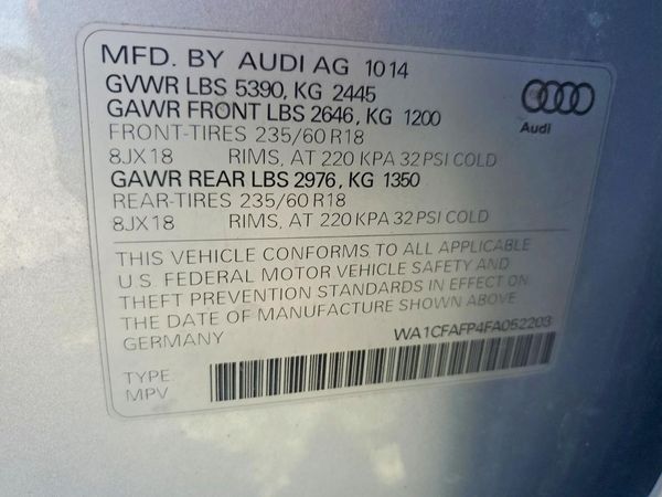 2015 AUDI Q5