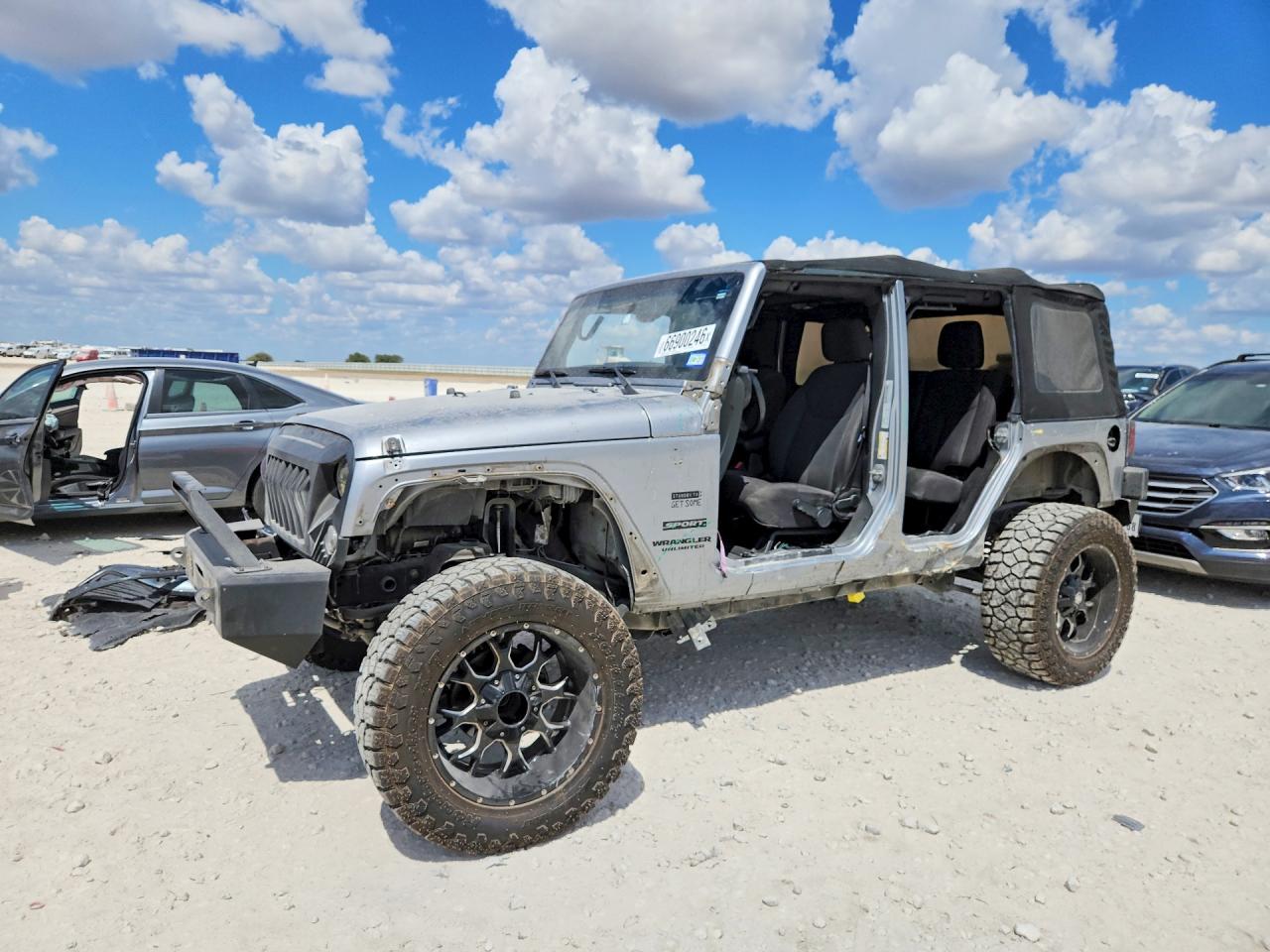 2016 JEEP WRANGLER UNLIMITED SPORT 4X4