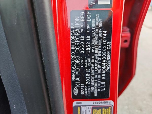 2014 KIA RIO 1.6 AT LX STD/Power