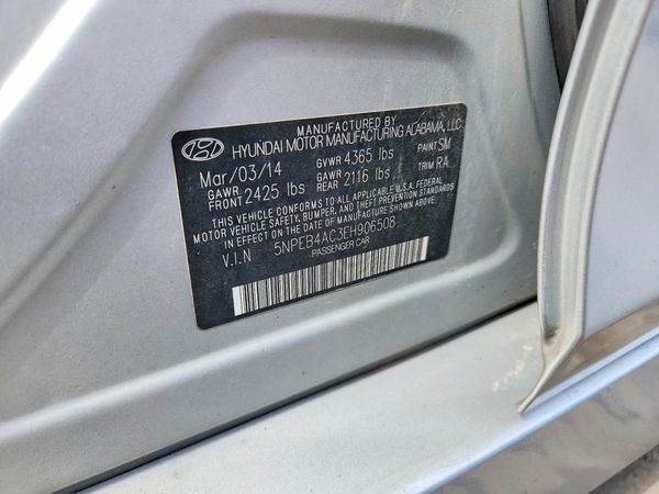 2014 HYUNDAI SONATA