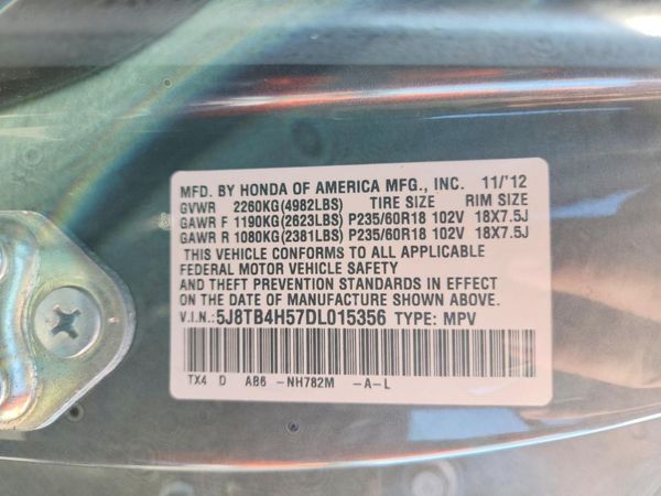 2013 ACURA RDX