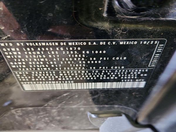2024 VOLKSWAGEN TAOS S