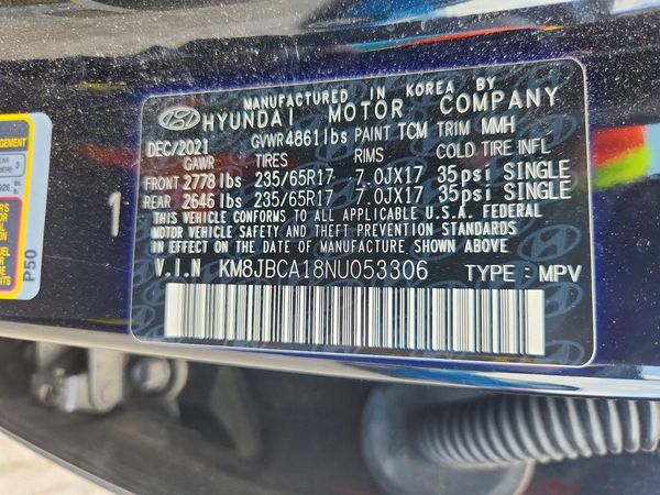2022 HYUNDAI TUCSON