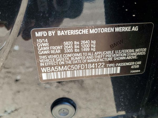 2015 BMW 535