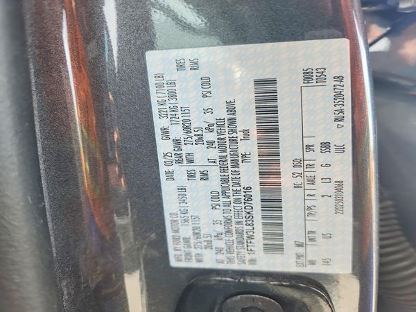 2025 FORD F150