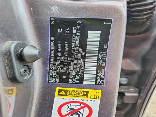 2019 TOYOTA HIGHLANDER Ltd/Ltd Platinum