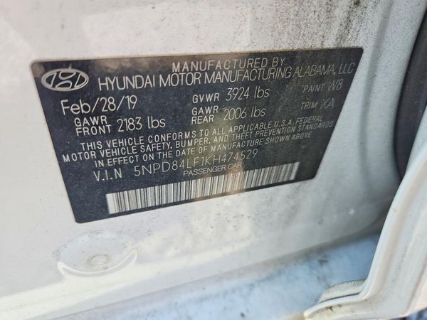 2019 HYUNDAI ELANTRA