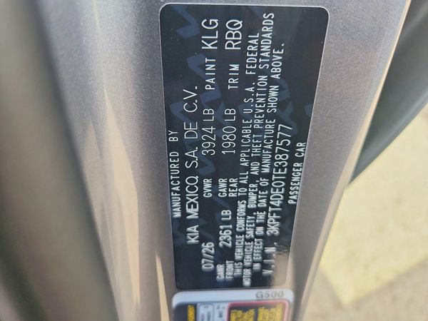 2026 KIA K4
