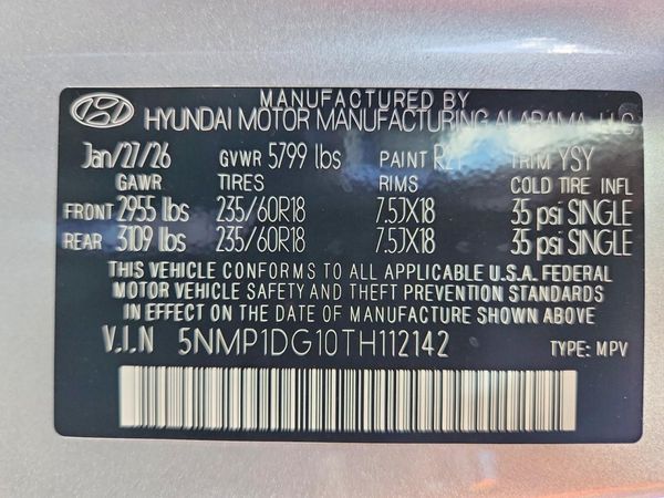 2026 HYUNDAI SANTA FE