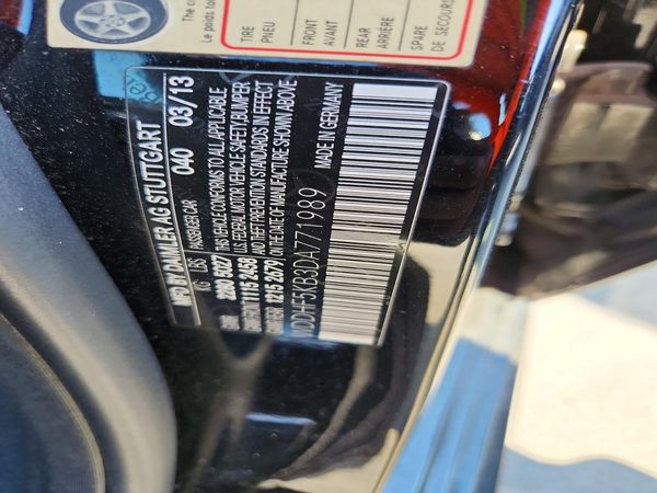 2013 MERCEDES-BENZ E