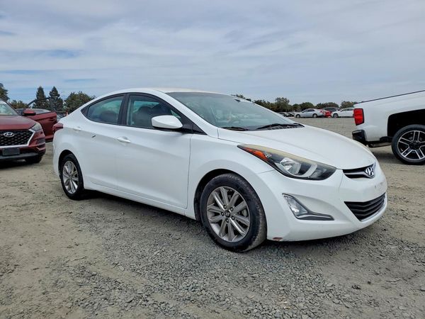 2015 HYUNDAI ELANTRA GLS(Middle) — Passenger 3/4