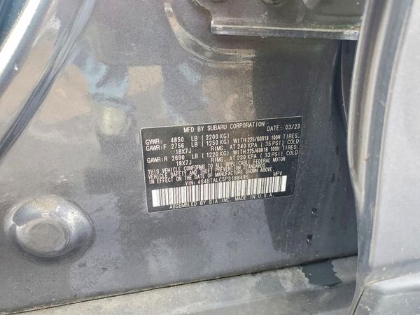 2023 SUBARU OUTBACK Onyx Edition