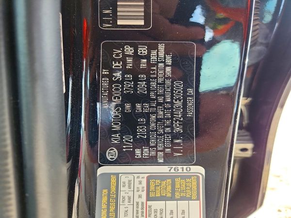 2021 KIA FORTE