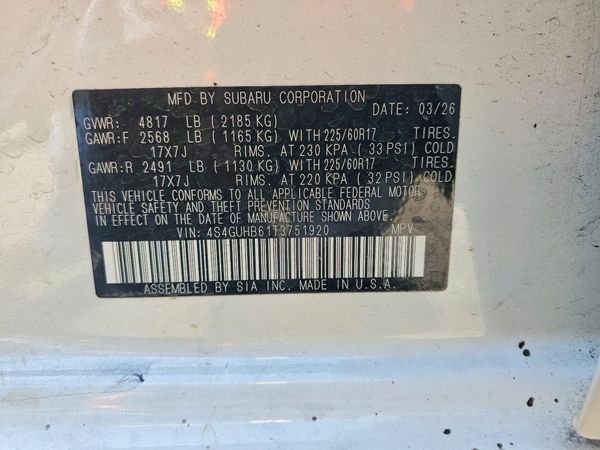 2026 SUBARU CROSSTREK