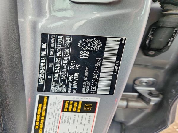 2016 MERCEDES-BENZ GLE GLE350d