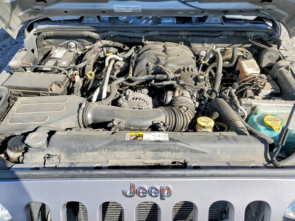 2015 JEEP WRANGLER Sport — Engine bay