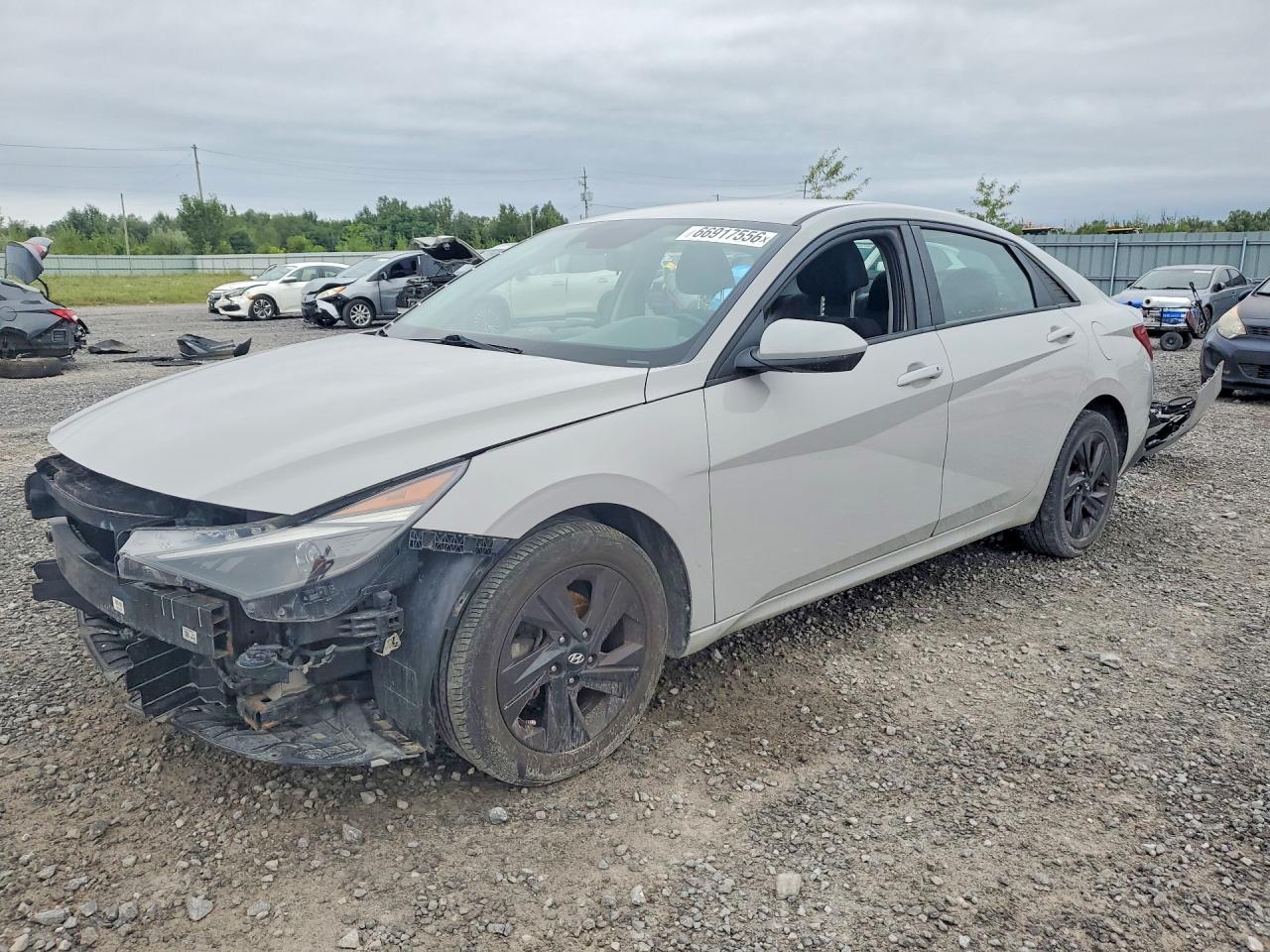 2021 HYUNDAI ELANTRA Blue