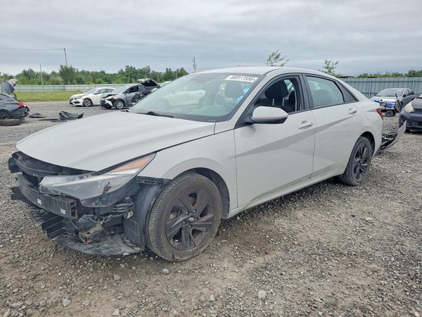 2021 HYUNDAI ELANTRA Blue