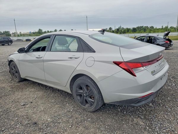2021 HYUNDAI ELANTRA Blue