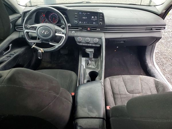 2021 HYUNDAI ELANTRA Blue