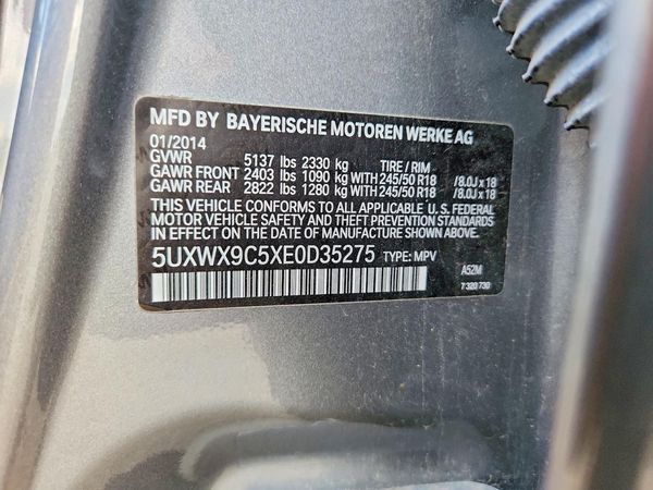 2014 BMW X3