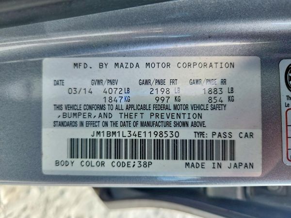2014 MAZDA 3 Touring/GS