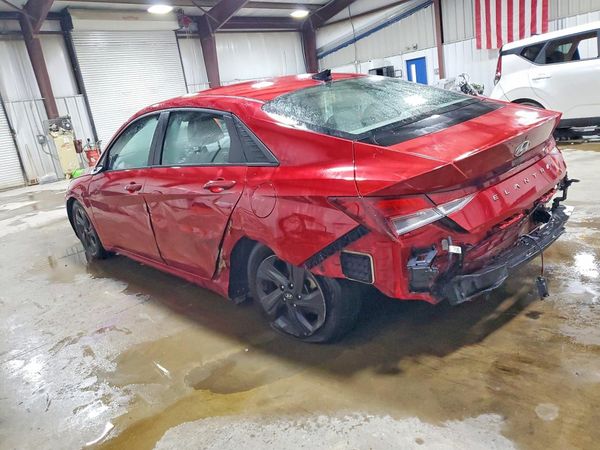 2021 HYUNDAI ELANTRA Blue