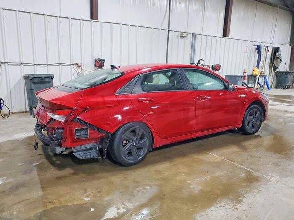 2021 HYUNDAI ELANTRA Blue