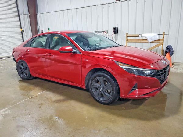 2021 HYUNDAI ELANTRA Blue