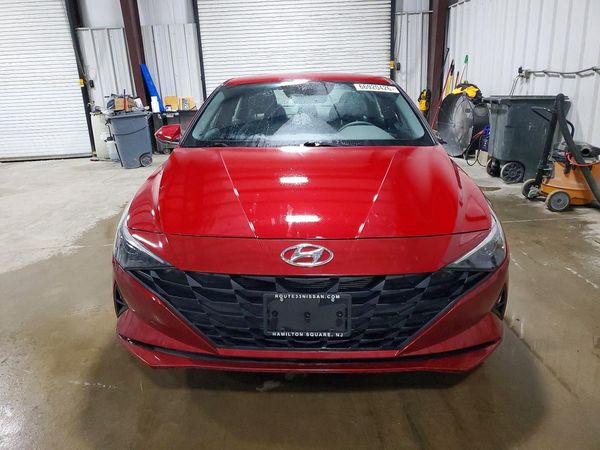 2021 HYUNDAI ELANTRA Blue