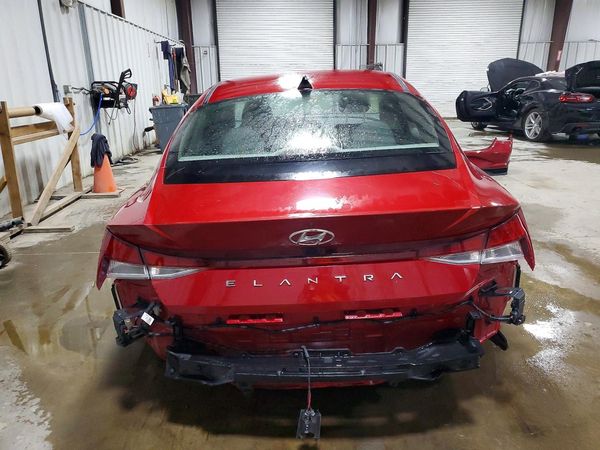 2021 HYUNDAI ELANTRA Blue