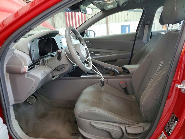 2021 HYUNDAI ELANTRA Blue