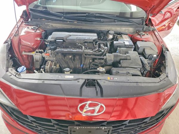 2021 HYUNDAI ELANTRA Blue