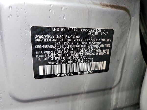 2018 SUBARU FORESTER Limited+ES+Navi(HK)+AP