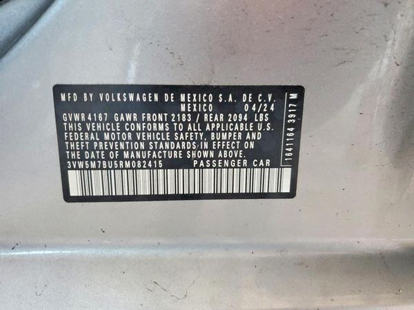 2024 VOLKSWAGEN JETTA S, S (AQ301 Trans)
