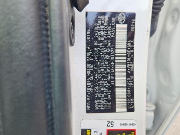 2021 TOYOTA CAMRY XLE