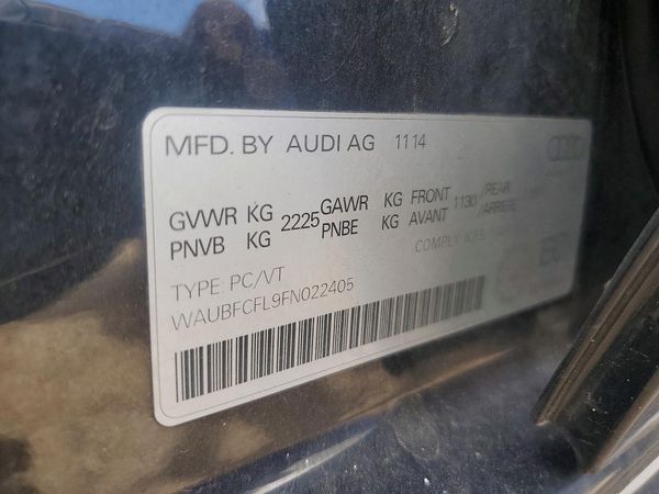 2015 AUDI A4 quattro Premium