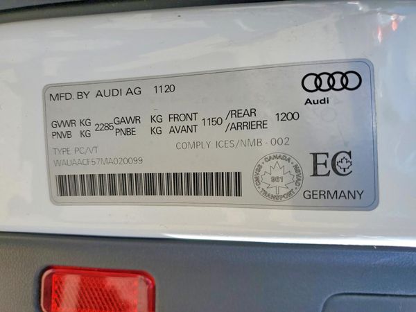 2021 AUDI A5 quattro