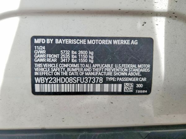 2025 BMW I4