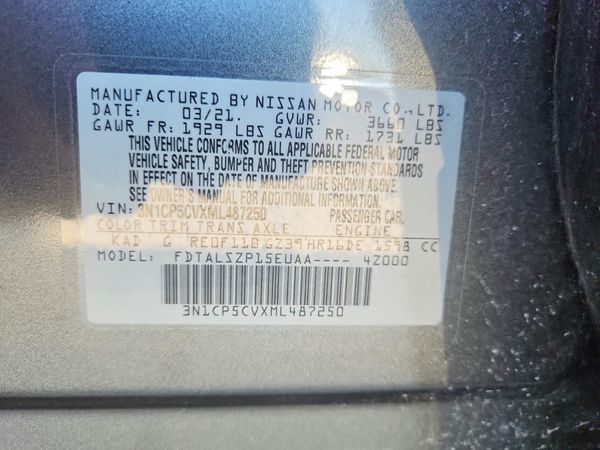 2021 NISSAN KICKS
