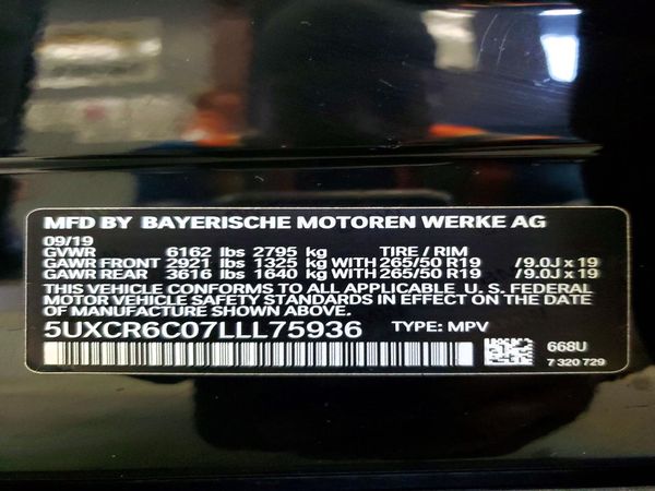 2020 BMW X5 xDrive40i