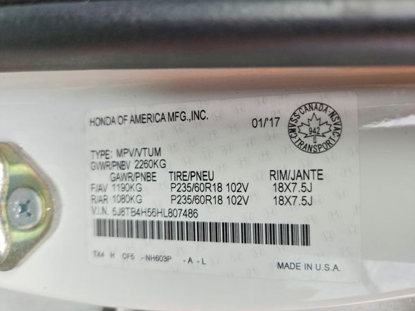 2017 ACURA RDX