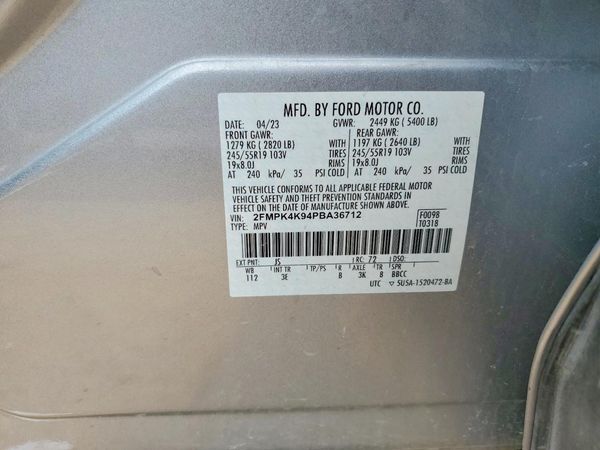 2023 FORD EDGE