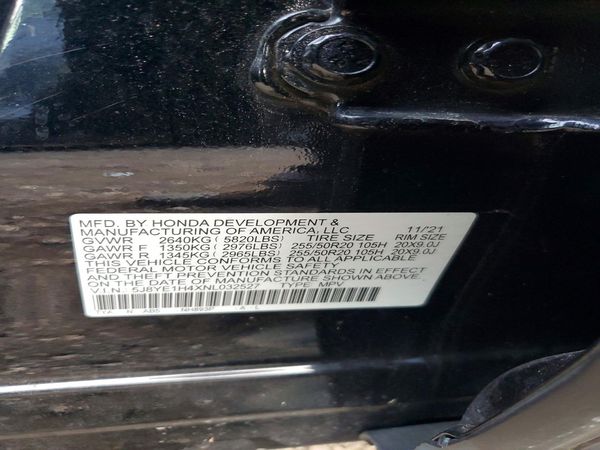 2022 ACURA MDX TECH