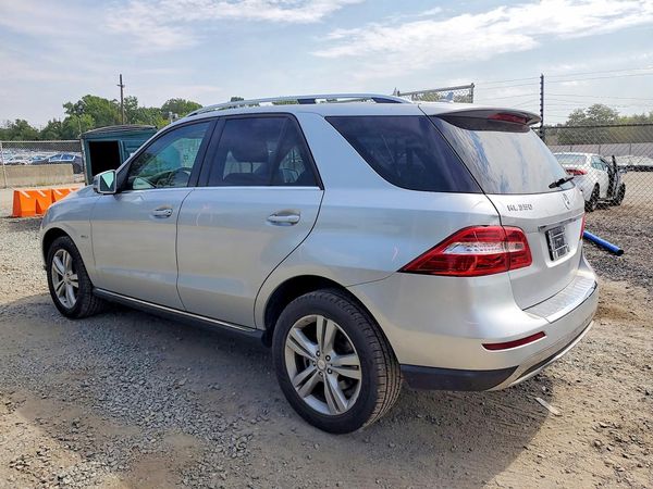 2012 MERCEDES-BENZ ML ML350 4-MATIC — DSRA