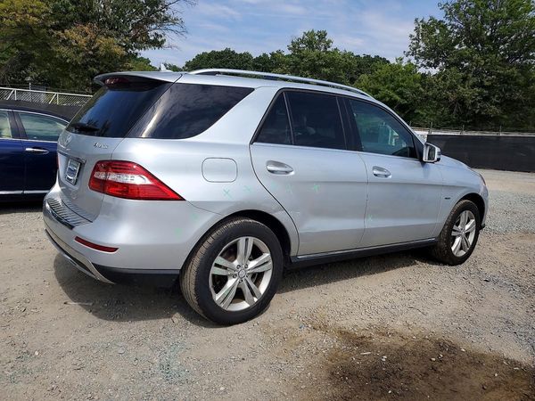 2012 MERCEDES-BENZ ML ML350 4-MATIC — PSRA