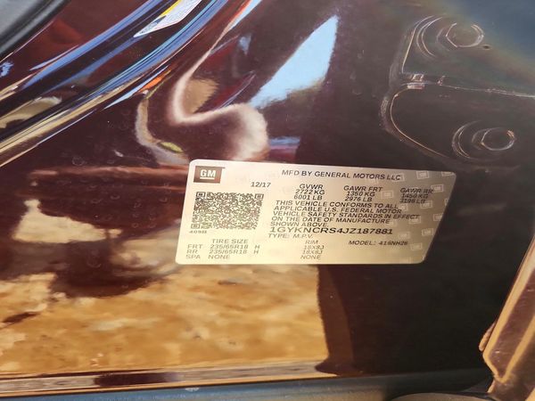 2018 CADILLAC XT5