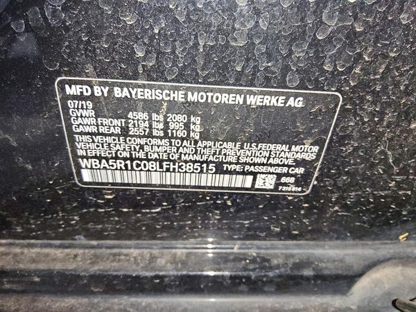 2020 BMW 330I — VINS